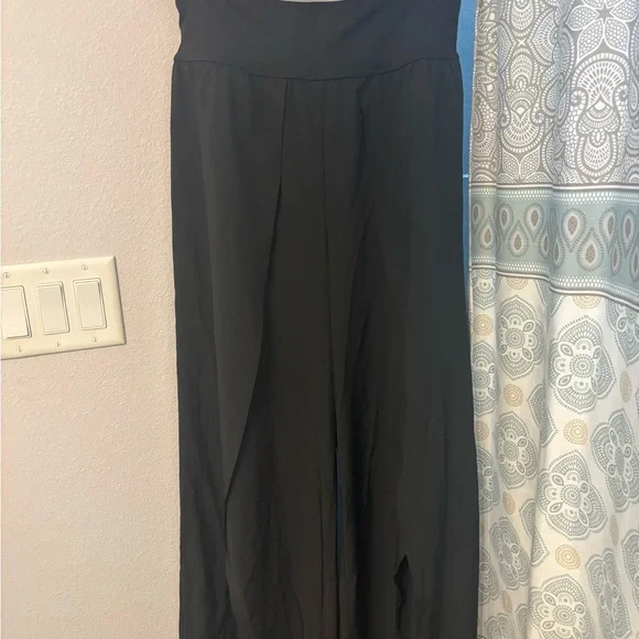 HALARA Black Breezeful Flowy Pants TALL - Picture 3 of 5